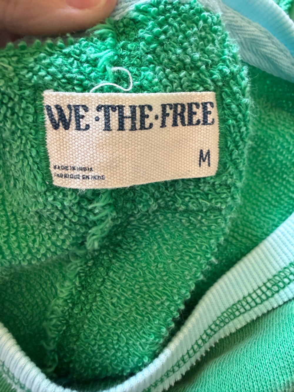 We The Free Rugby Stripe
Sweatshirt Free People -Green M - Picture 13 of 15